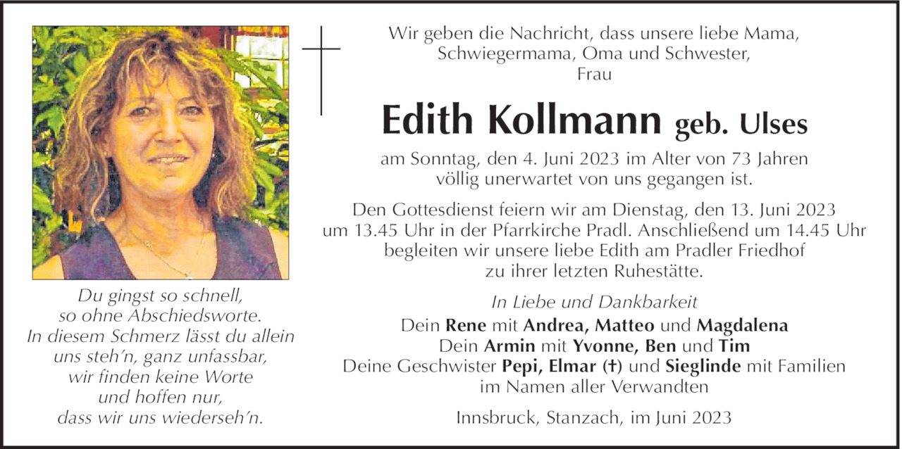 Edith Kollmann Bild