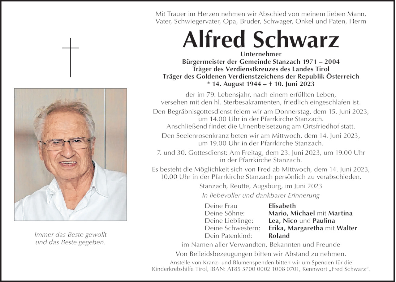 Alfred Schwarz Bild
