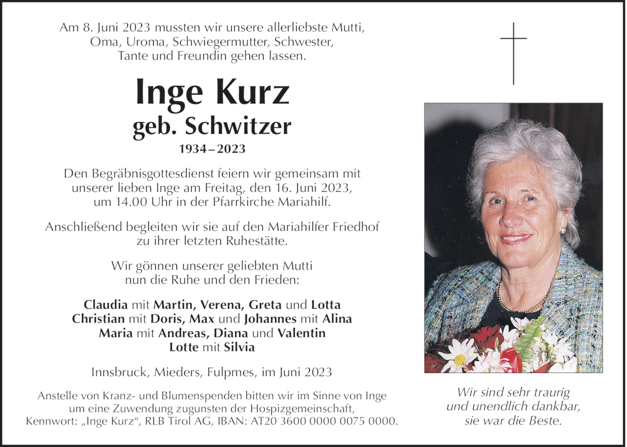 Ingeborg Kurz Bild