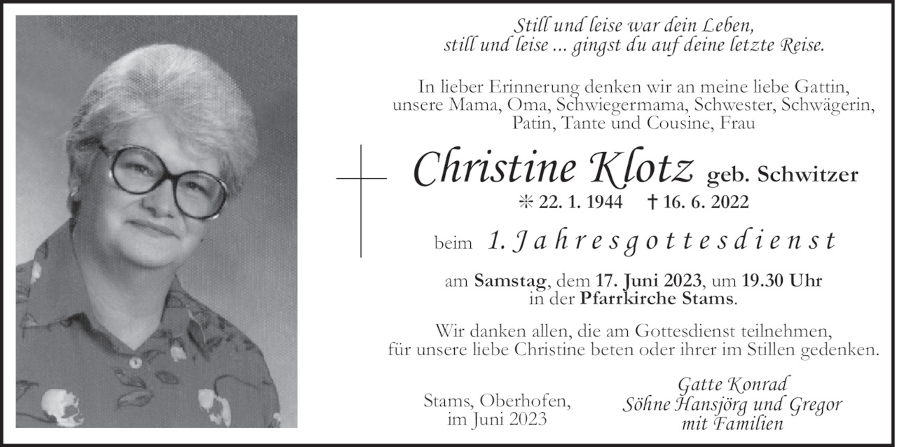 Christine Klotz Bild