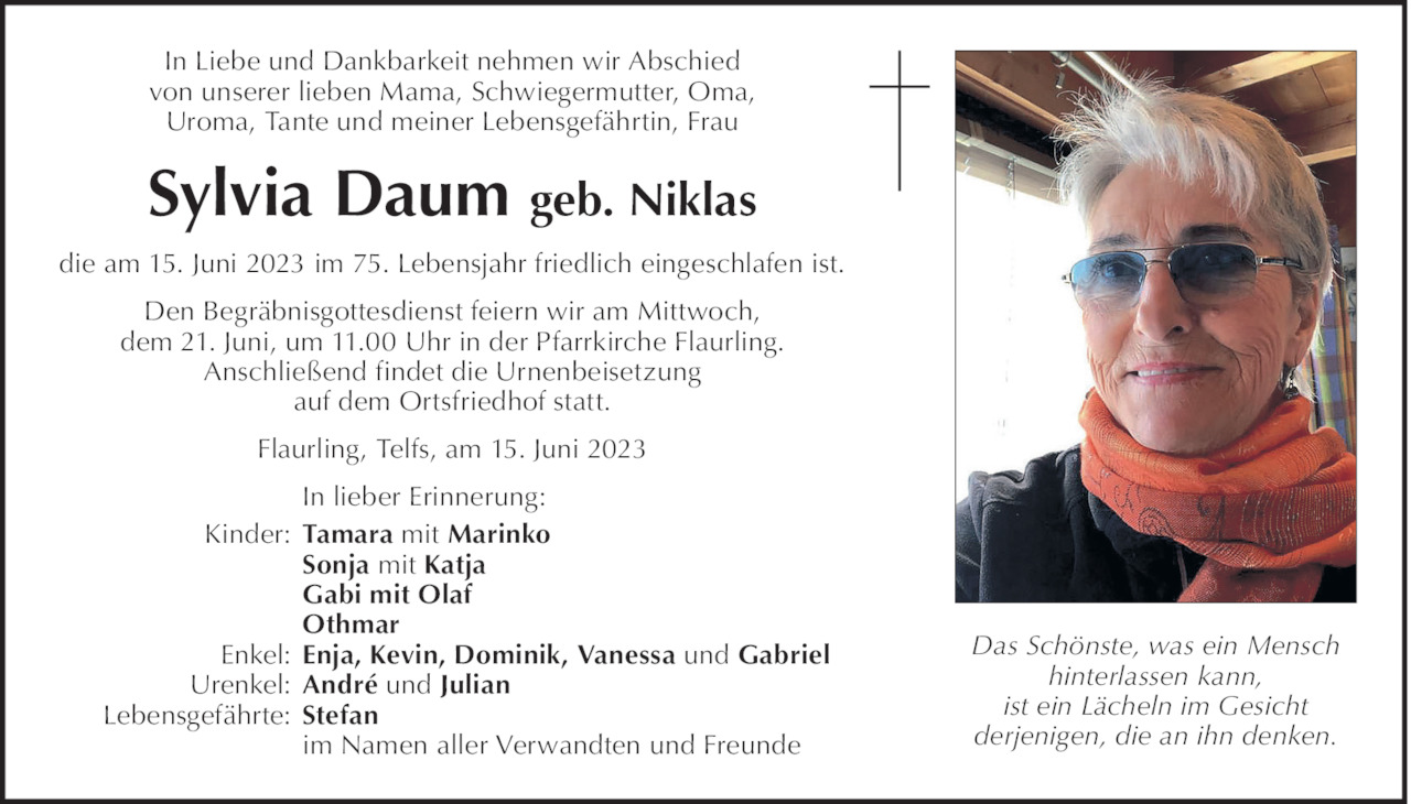 Sylvia Daum Bild