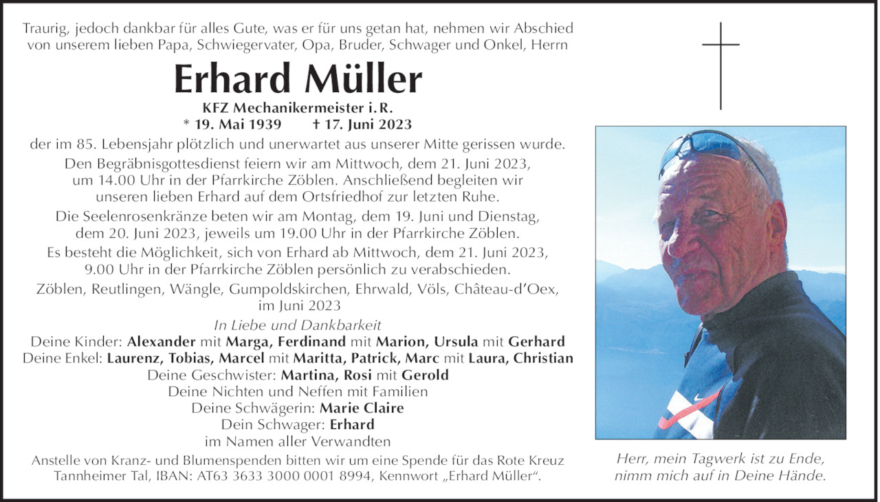 Erhard Müller Bild