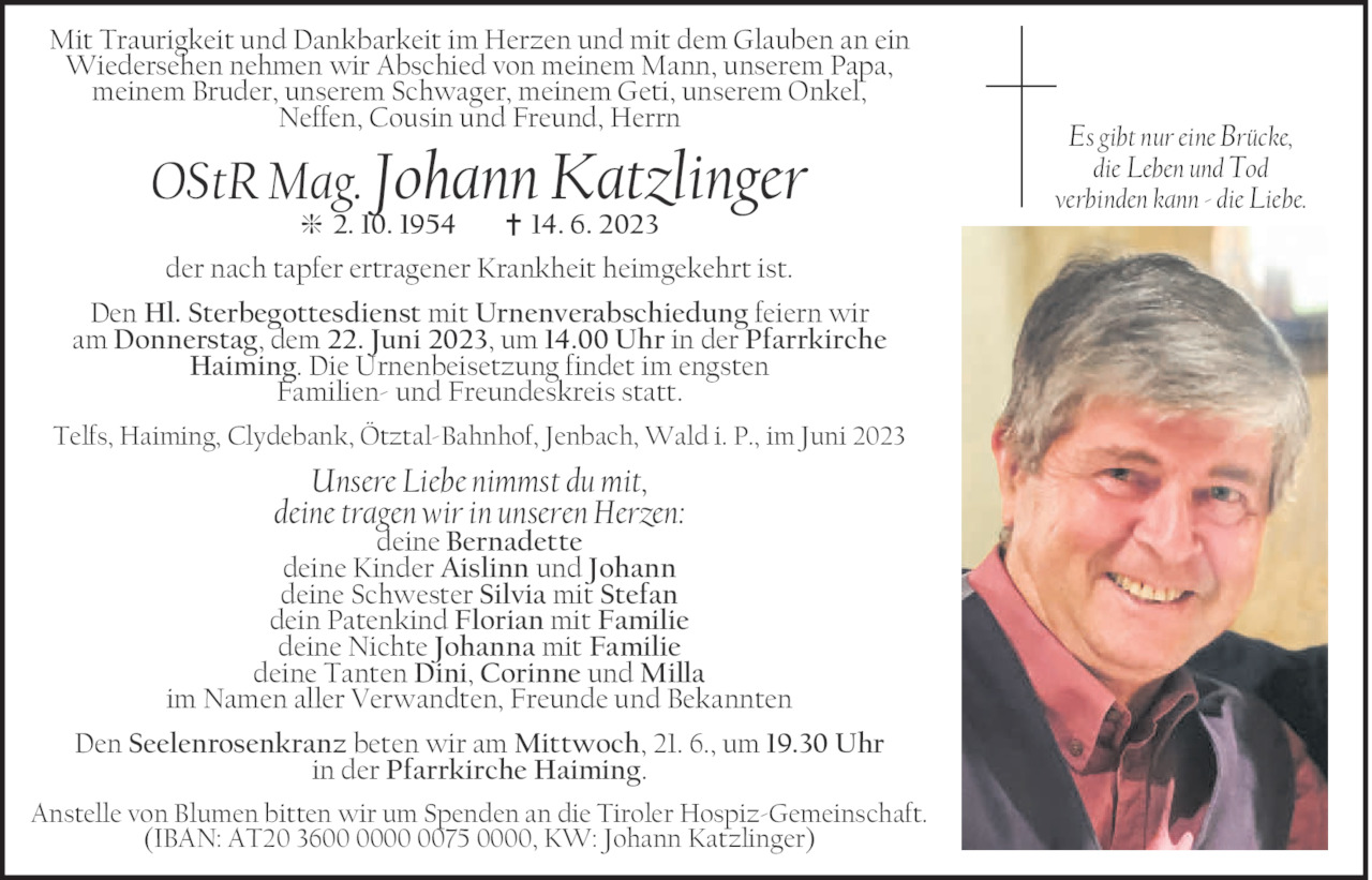 Johann Katzlinger Bild