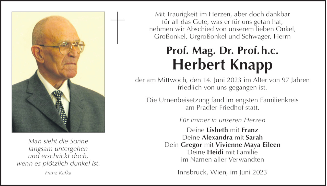 Herbert Knapp Bild