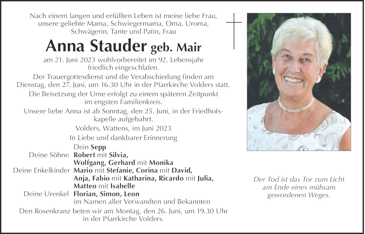 Anna Stauder Bild