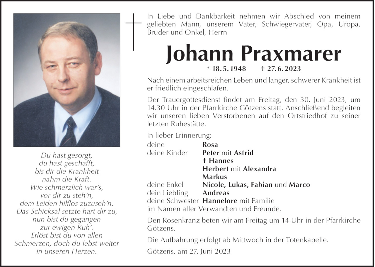 Johann Praxmarer Bild