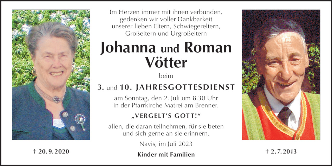 Johanna und Roman Vötter Bild