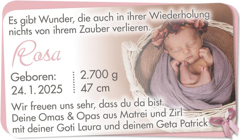 Rosa Bild