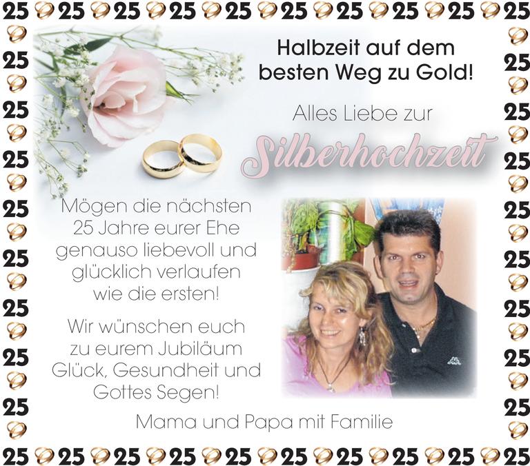 Silberhochzeit Bild