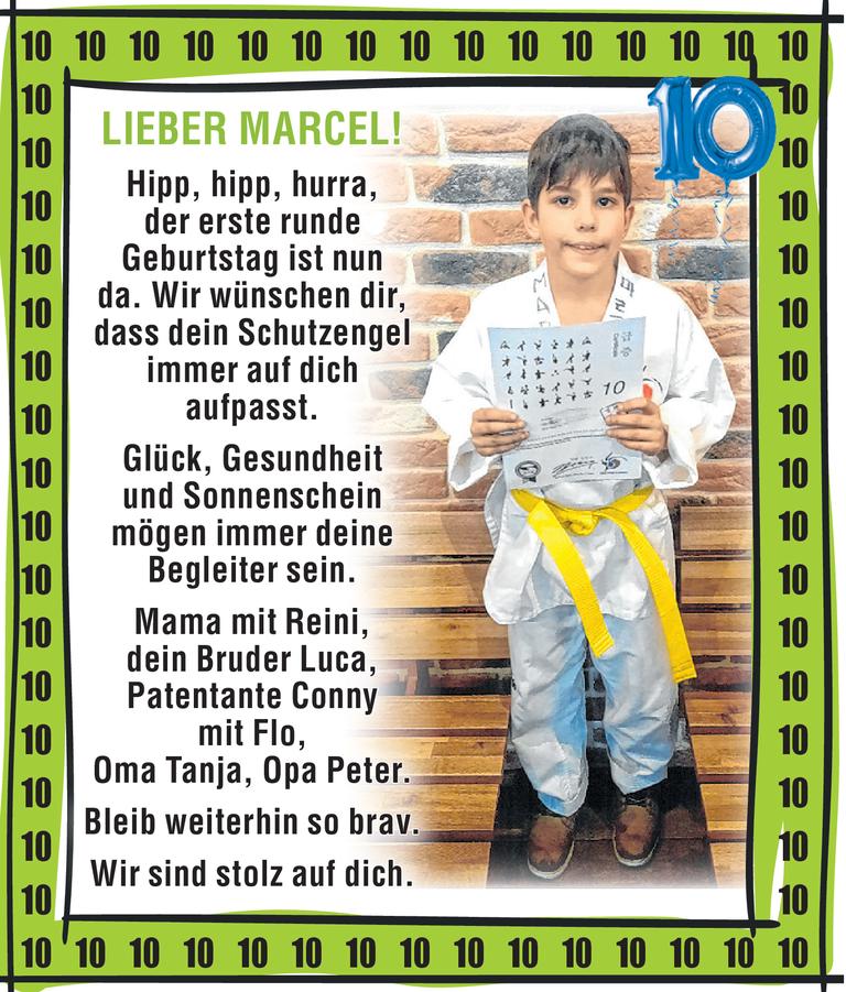 Marcel 10. Geburtstag Bild