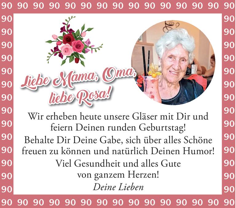 Liebe Mama, Oma, liebe Rosi Bild