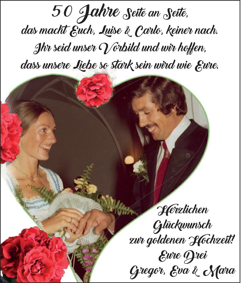 50. Hochzeitstag Bild