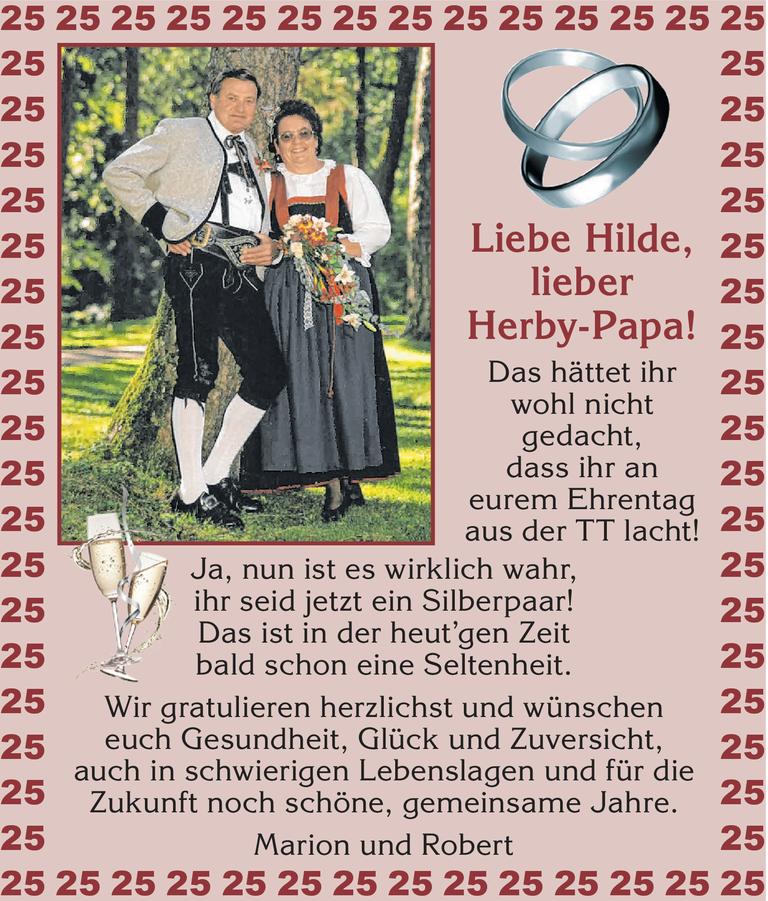 Liebe Hilde, lieber Herby  Bild