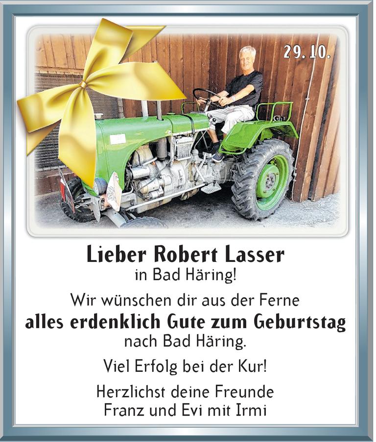 Lieber Robert Bild