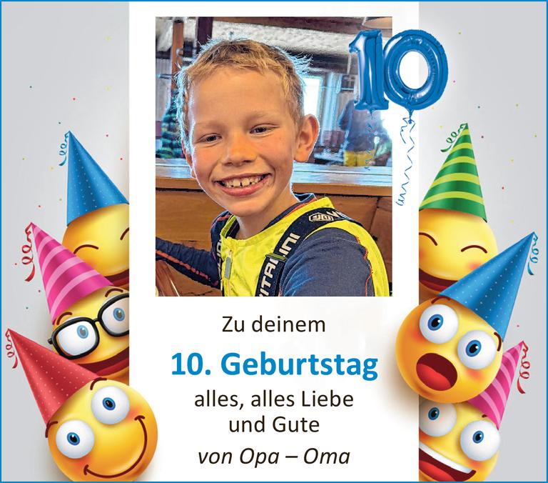 10. Geburtstag Bild