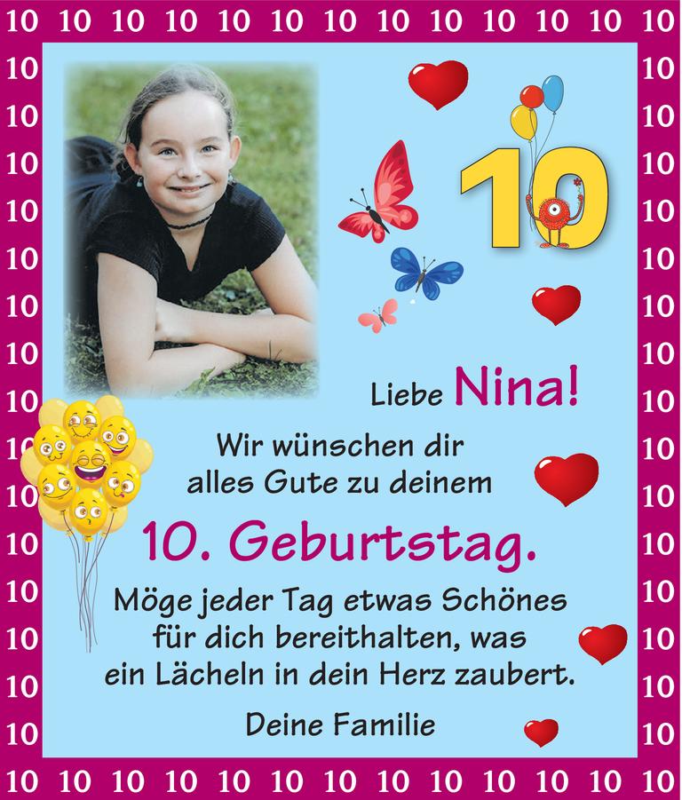 10 Geburtstag Nina Bild