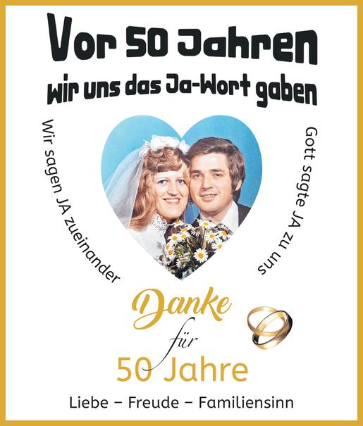 50. Hochzeitstag Bild