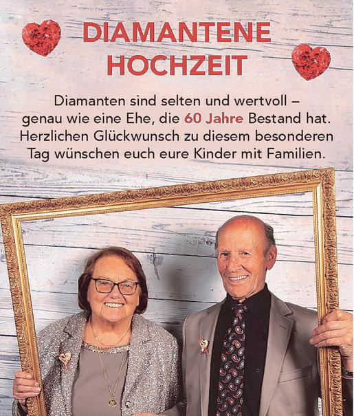 Diamantene Hochzeit Bild