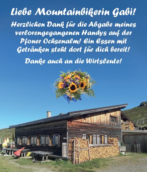 Herzlichen Dank Gabi