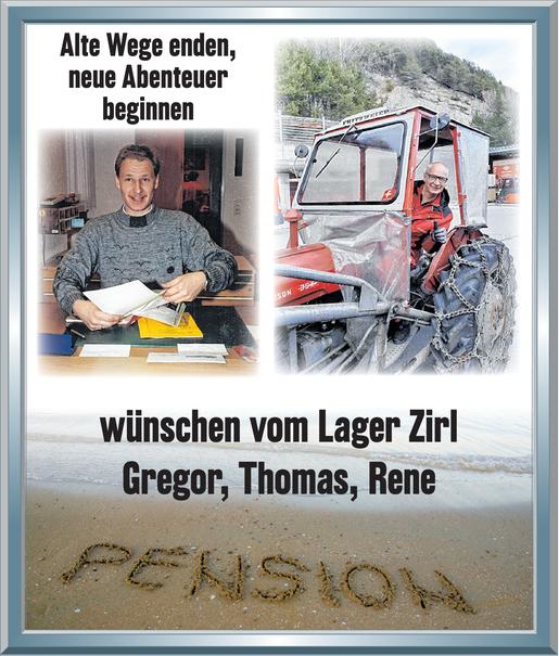 Pensionsantritt  Bild