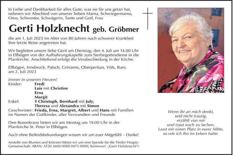 Gerti Holzknecht Bild