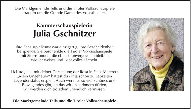 Julia Gschnitzer Bild