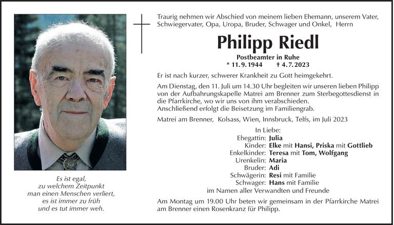Philipp Riedl Bild