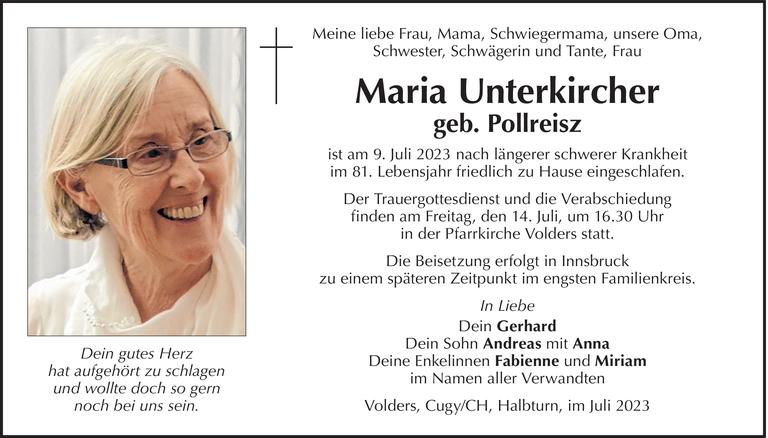 Maria Unterkircher Bild