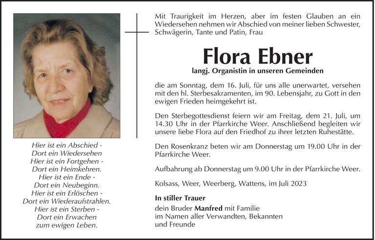 Flora Ebner Bild