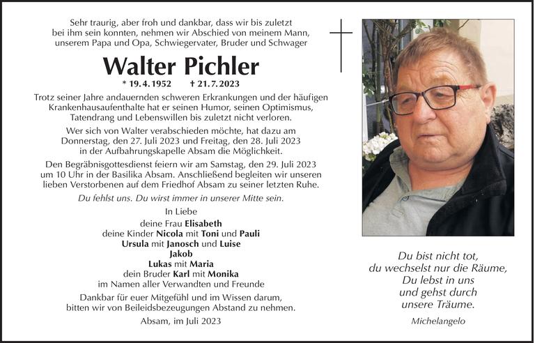 Walter Pichler Bild