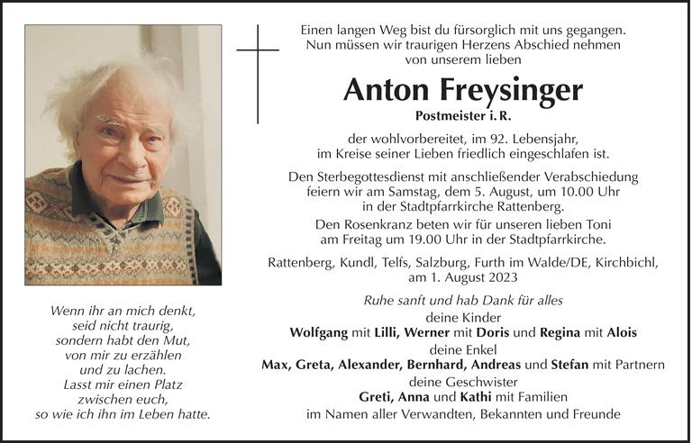 Anton Freysinger Bild
