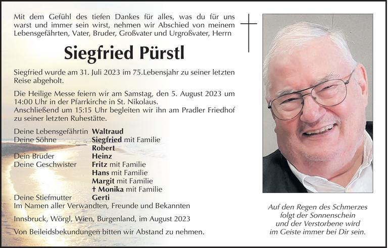 Siegfried Pürstl Bild