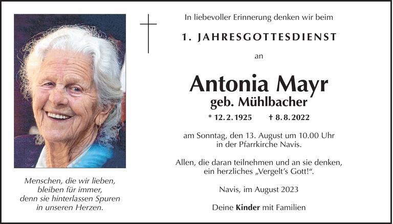 Antonia Mayr Bild