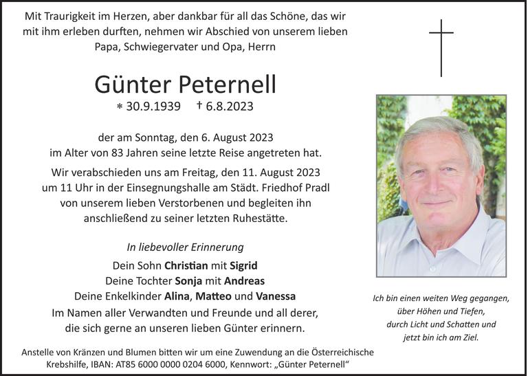 Günter Peternell Bild