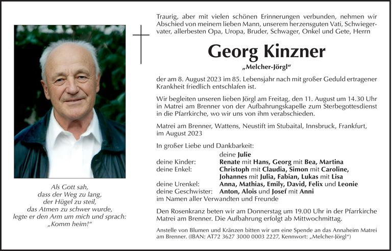 Georg Kinzner  Bild
