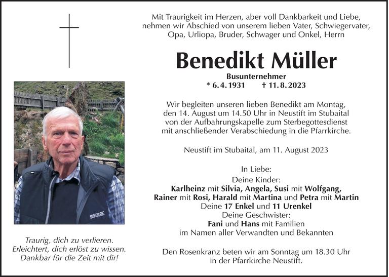 Benedikt Müller Bild