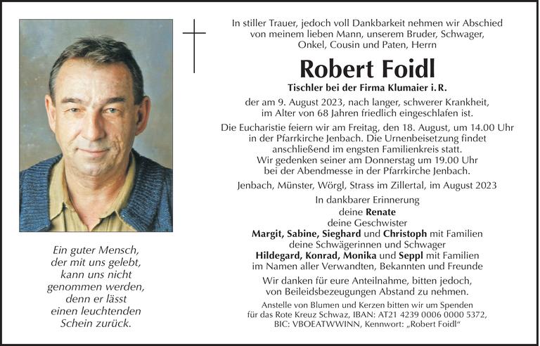 Robert Foidl Bild