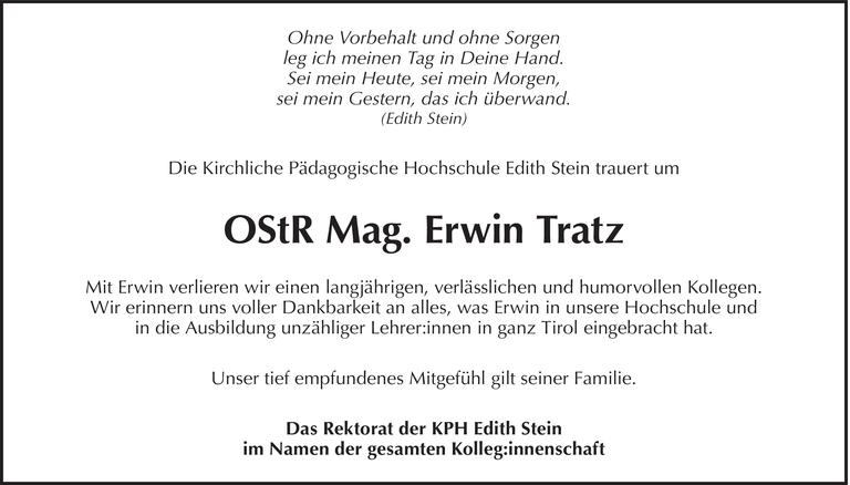 Erwin  Tratz Bild