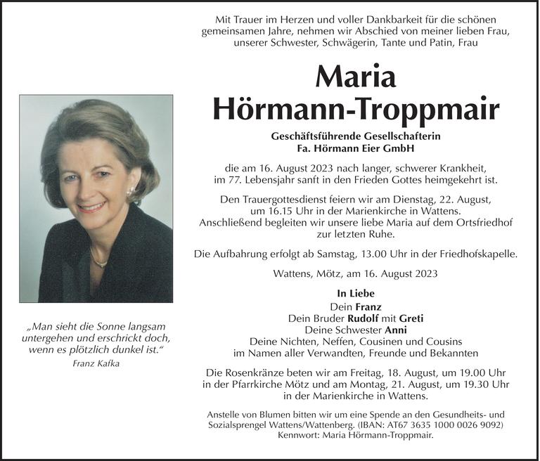 Maria Hörmann-Troppmair Bild