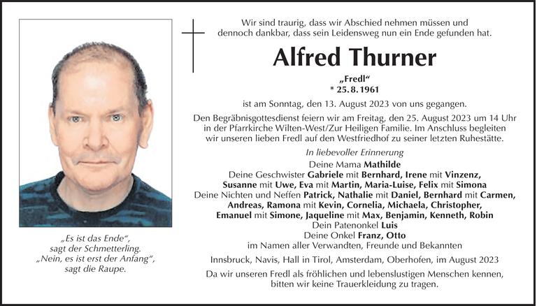 Alfred Thurner  Bild