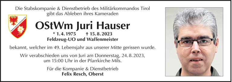 Juri Hauser  Bild