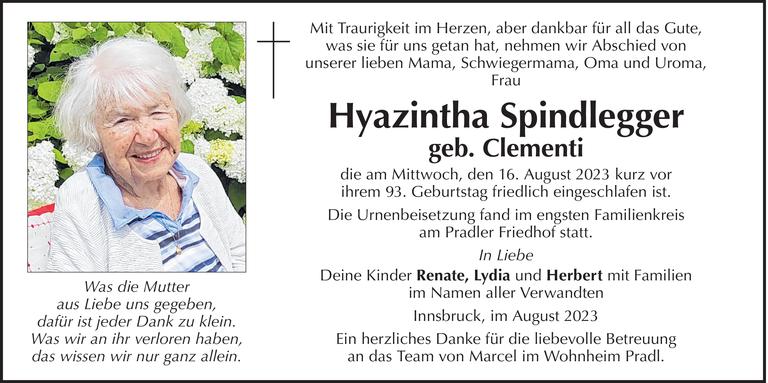 Hyazintha Spindlegger Bild