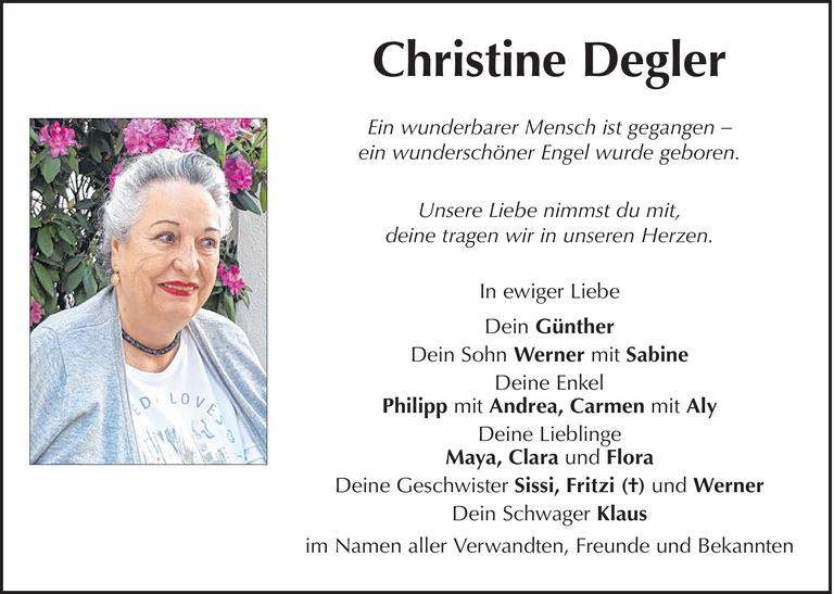 Christine  Degler Bild