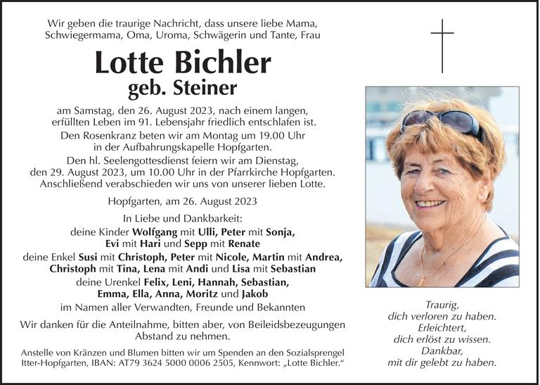 Lotte Bichler Bild