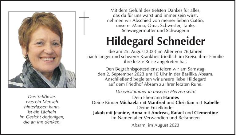 Hildegard Schneider Bild