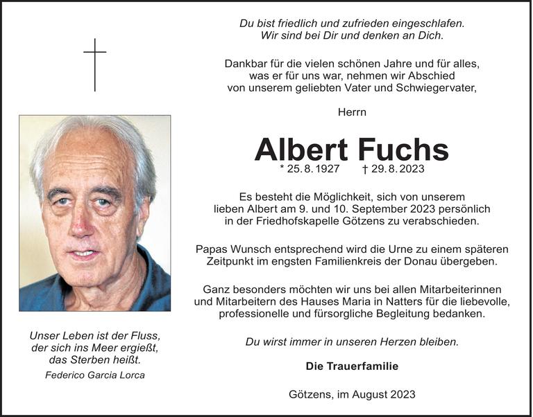 Albert  Fuchs Bild