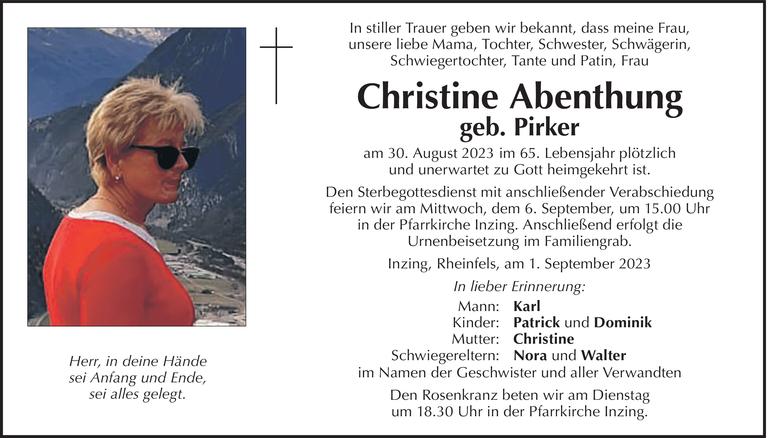 Christine Abenthung Bild