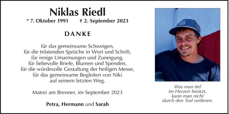 Niklas Riedl Bild