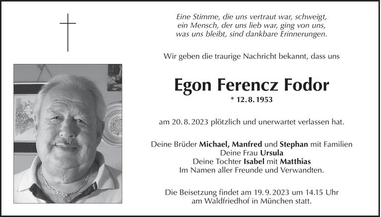 Egon Ferencz Fodor Bild