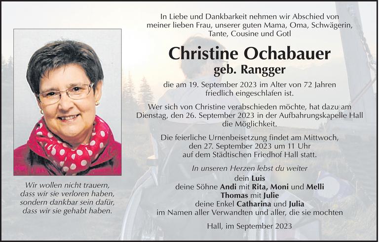 Christine Ochabauer Bild